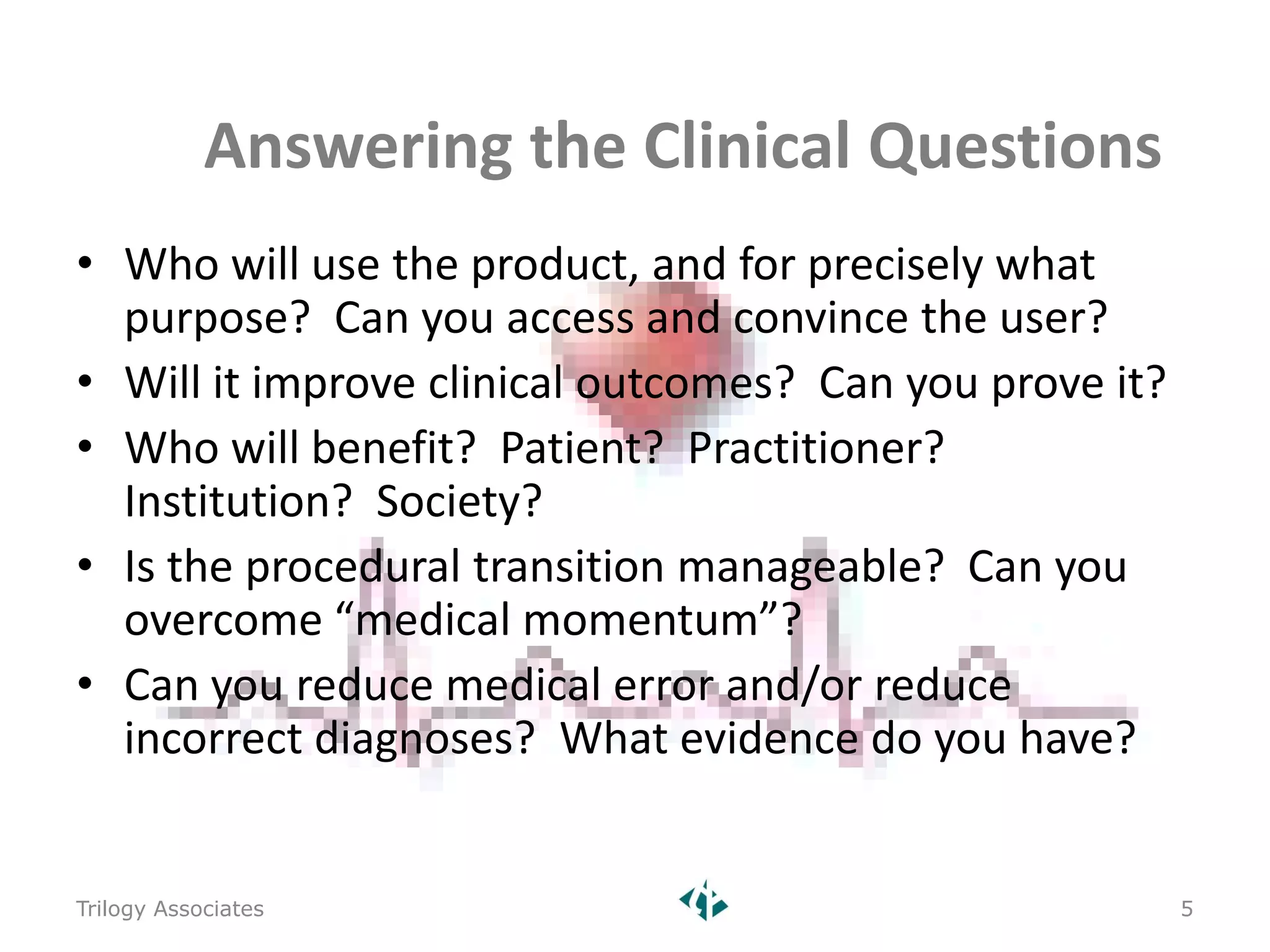 Addressing the New Realities of Tomorrow\'s Healthcare Environment