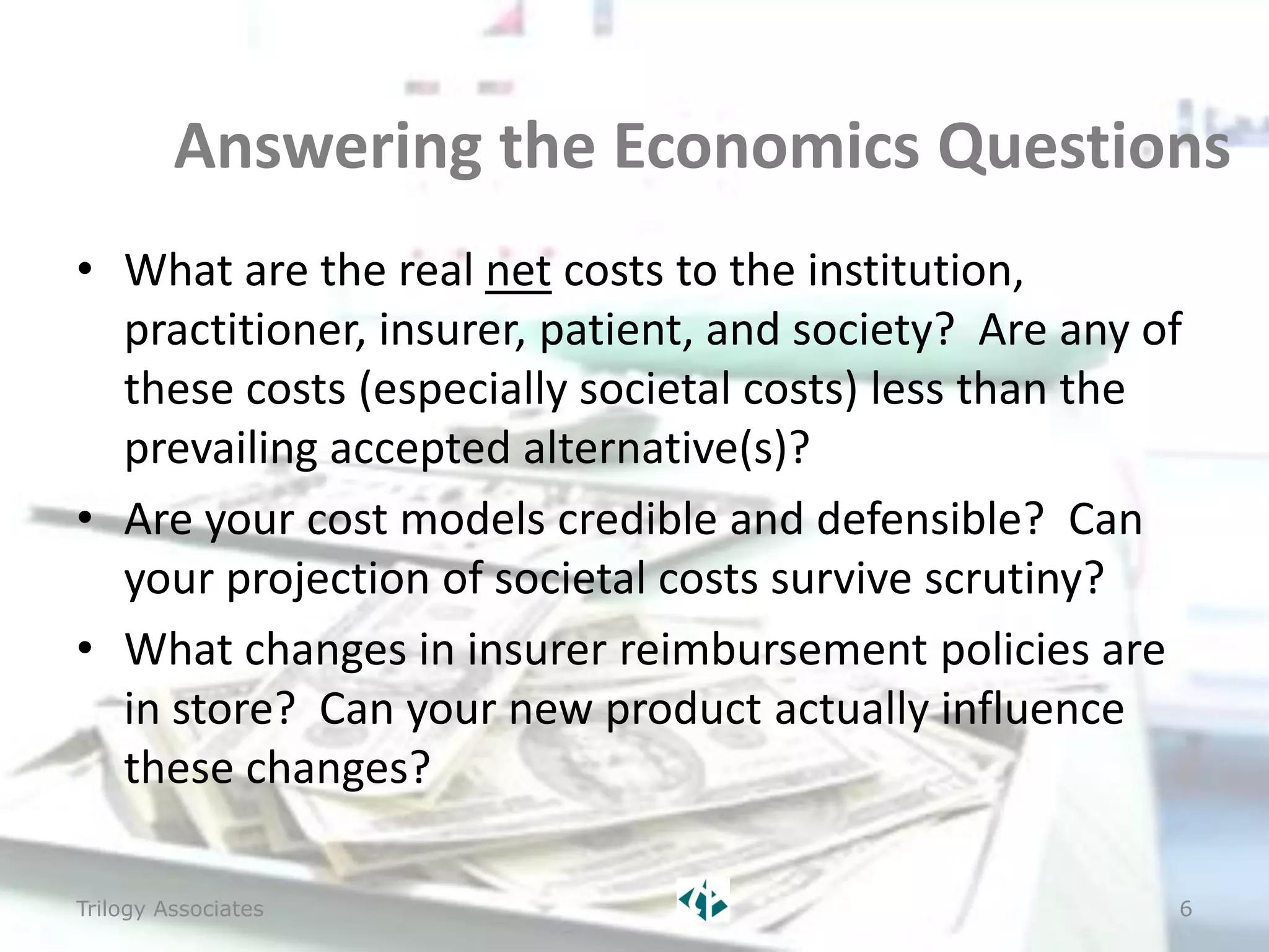 Addressing the New Realities of Tomorrow\'s Healthcare Environment