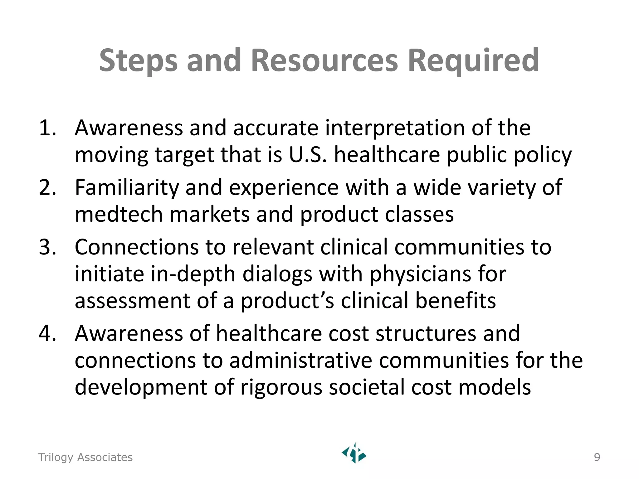 Addressing the New Realities of Tomorrow\'s Healthcare Environment