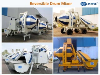 Reversible Drum Mixer
 