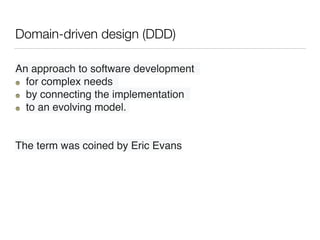 Domain Driven Design Big Picture Strategic Patterns | PPT