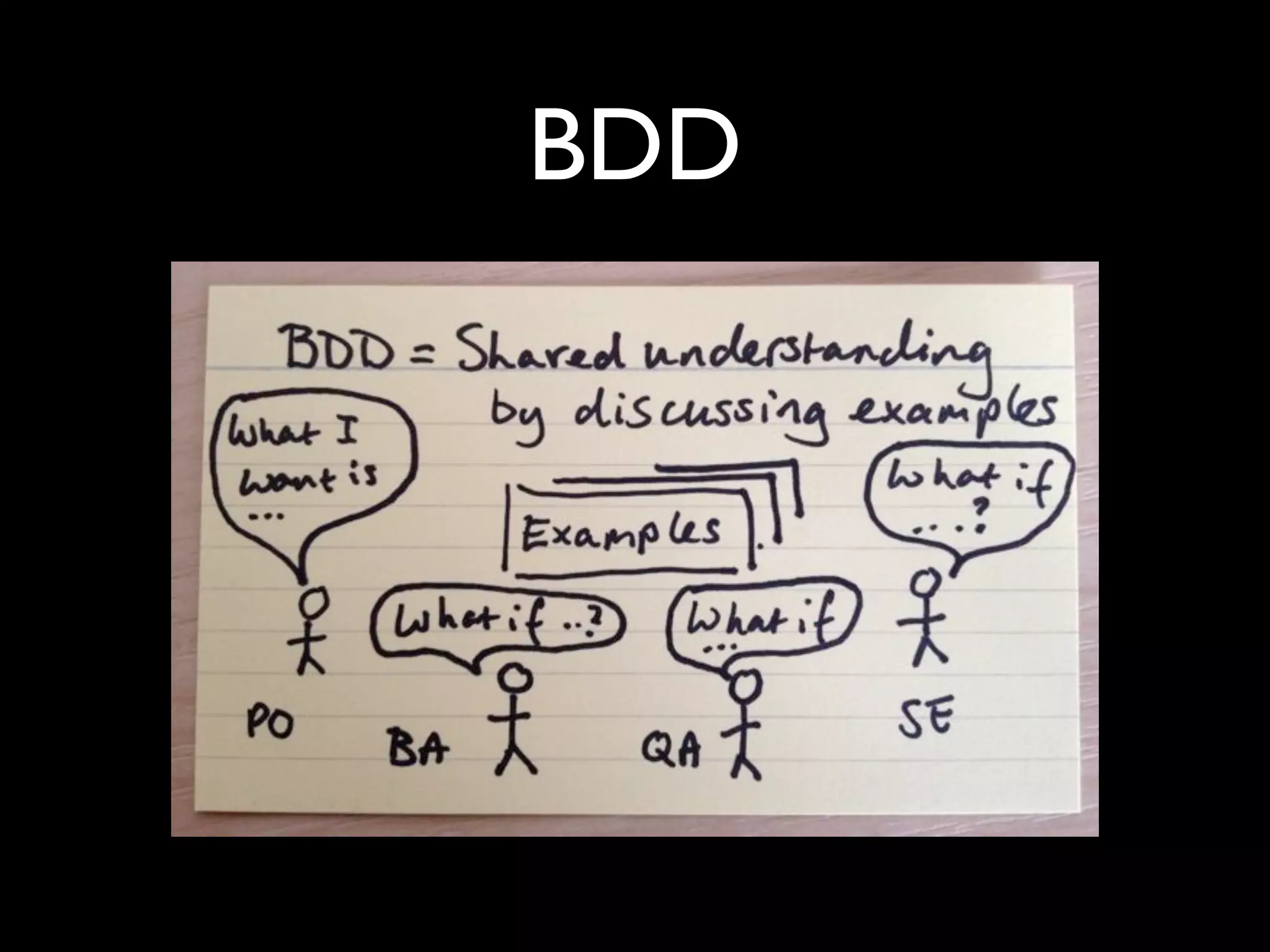BDD
 