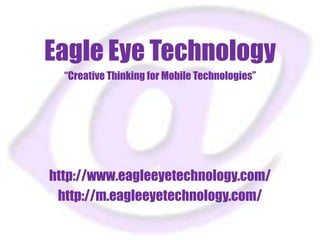 Mobile Web 2.0 & MDBF (DDDSW - Grok Talk)