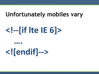 Mobile Web 2.0 & MDBF (DDDSW - Grok Talk)