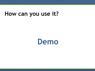 Mobile Web 2.0 & MDBF (DDDSW - Grok Talk)
