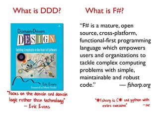 Domain Driven Design with the F# type System -- NDC London 2013 | PDF