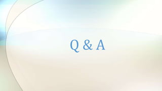 Q & A
 
