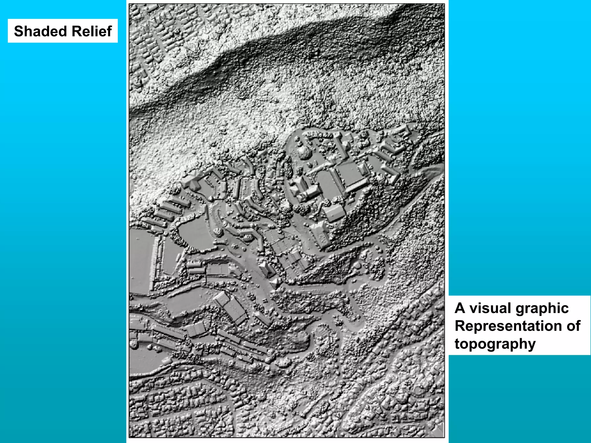 Shaded Relief




                A visual graphic
                Representation of
                topography
 
