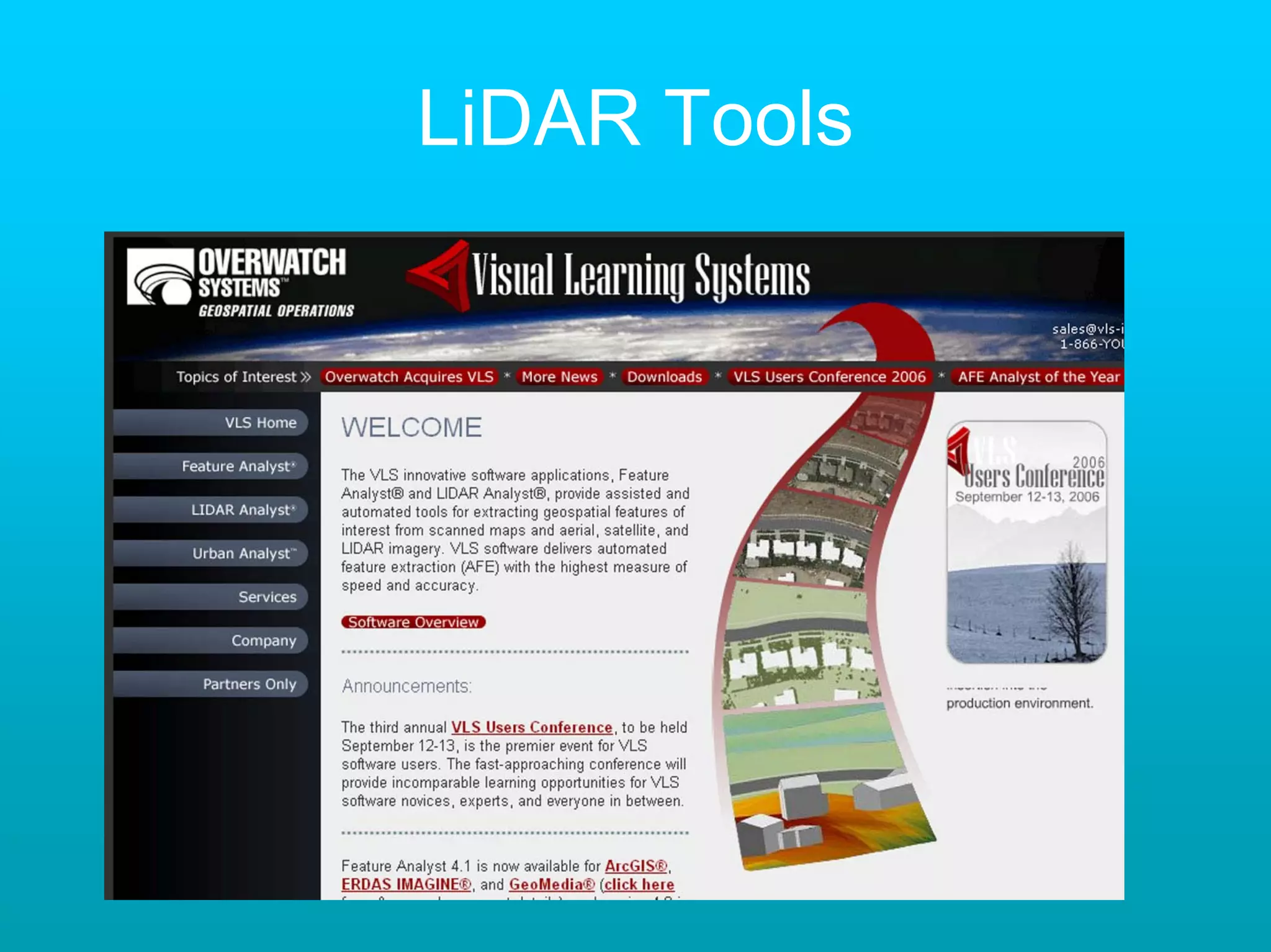 LiDAR Tools
 