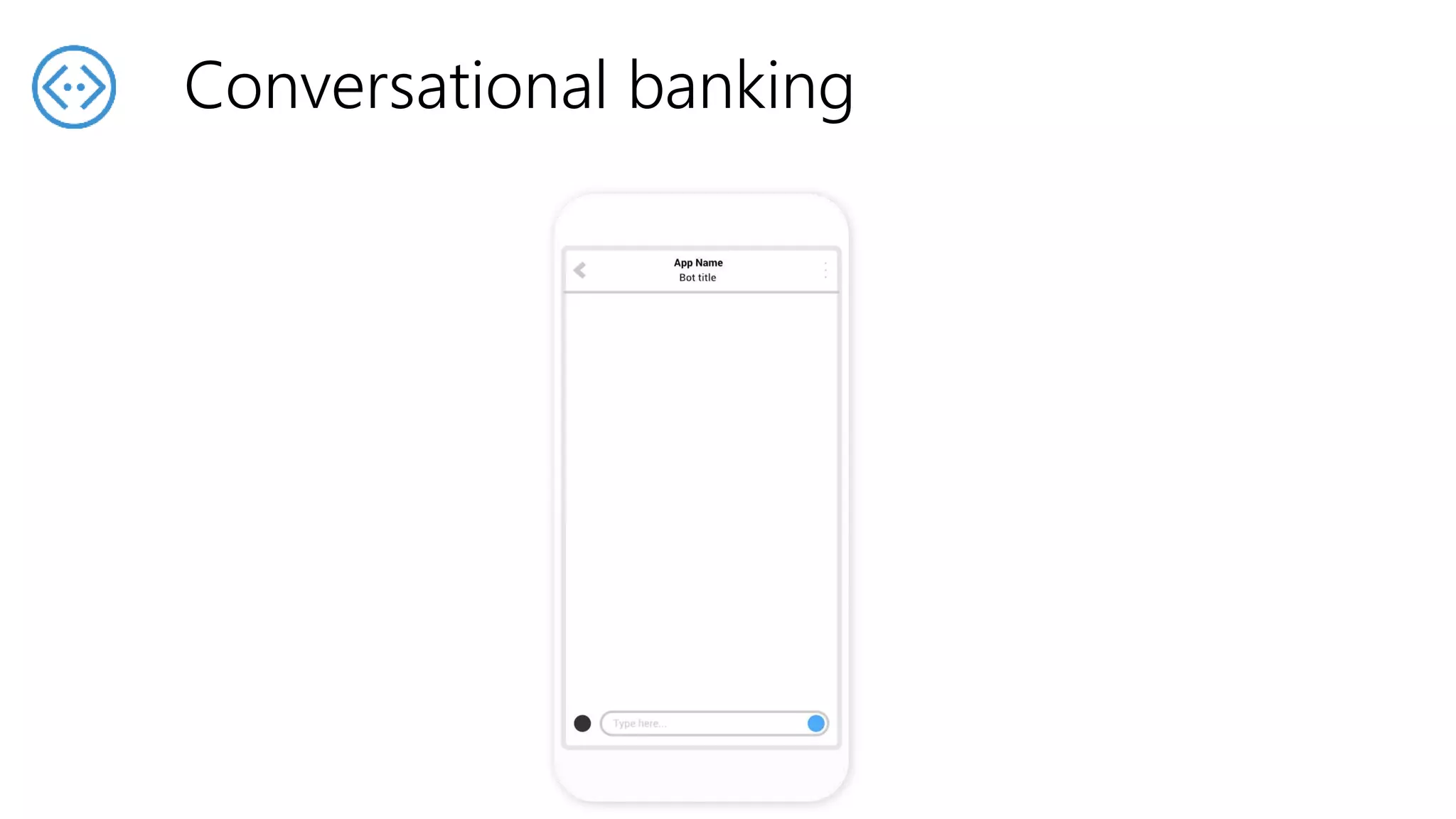 Conversational banking
 