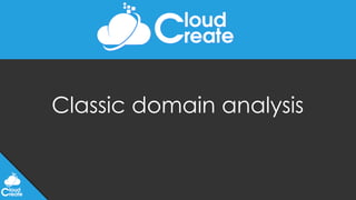 Classic domain analysis
 