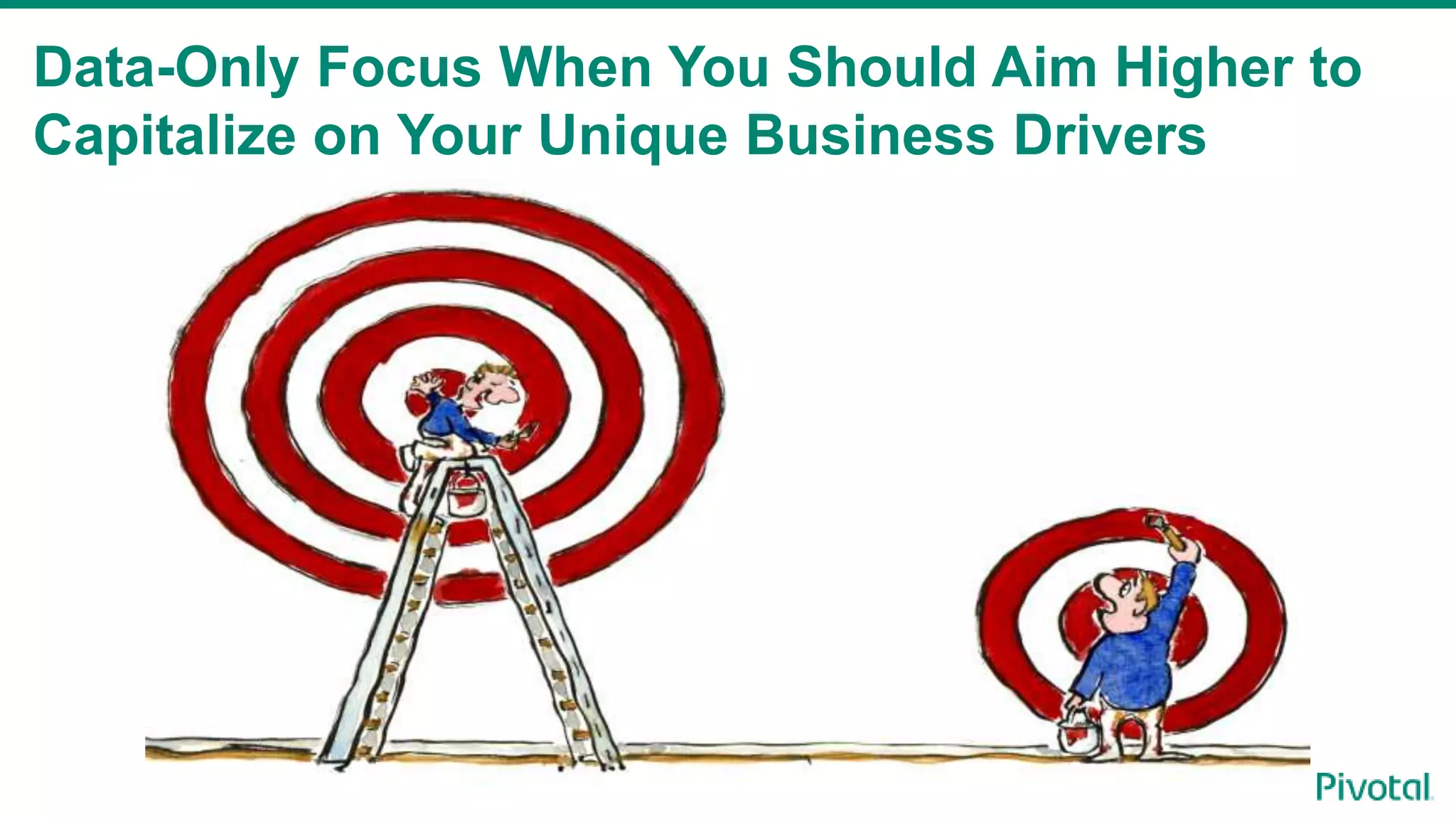 Data-Only Focus When You Should Aim Higher to
Capitalize on Your Unique Business Drivers
 
