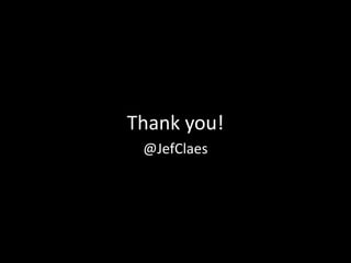 Thank you!
@JefClaes

 