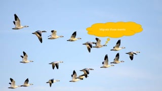 Migrate those events
 