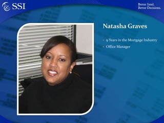 Natasha Graves9 Years in the Mortgage IndustryOffice Manager