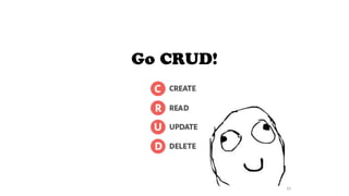 Go CRUD!
66
 