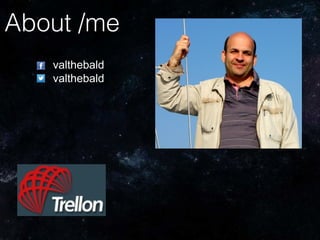 About /me
valthebald
valthebald