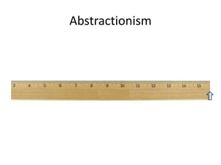 Abstractionism

 