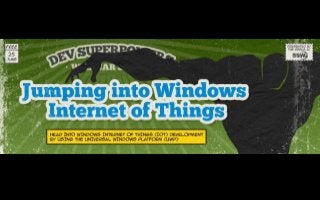 Join the Conversation #dotnetIoT @ChrisBriggsy
 