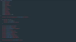 Code example
Date - Name
 