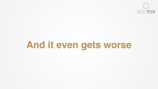 And it even gets worse
 