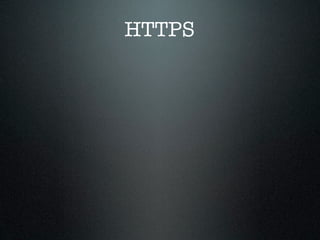 HTTPS
 