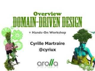 Overview
Domain-DrivenDesign+ Hands-On Workshop
Cyrille Martraire
@cyriux
 
