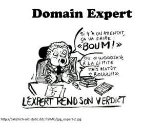 Domain Expert
h"p://bakchich-­‐old.staDc.ddz.fr/IMG/jpg_expert-­‐2.jpg
 