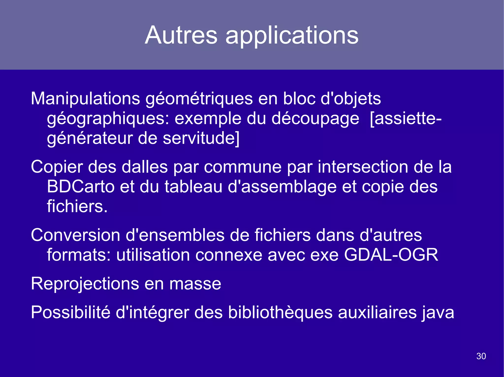 L'exécution du job Le job peut maintenant être exécuté. Il peut l'être selon deux modes. -le mode statististics permettant d'afficher les statistiques concernant le nombre d'enregistrements de chaque flux -le mode traces qui affiche le contenu des enregistrements Chacun de ces modes est exécuté en mode streaming, en continu 