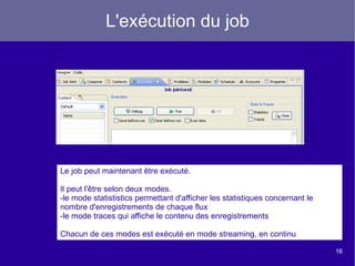 Basée sur l'outil Talend Open Studio 