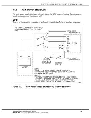 Ddec iv on highway - egr application and installation | PDF