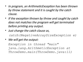 Comprehensive Guide to Exception Handling and Multithreading in Java ...