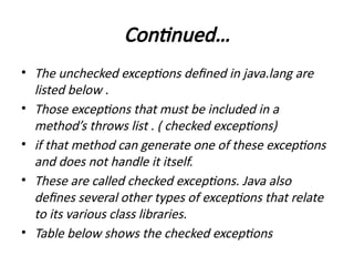 Comprehensive Guide to Exception Handling and Multithreading in Java ...