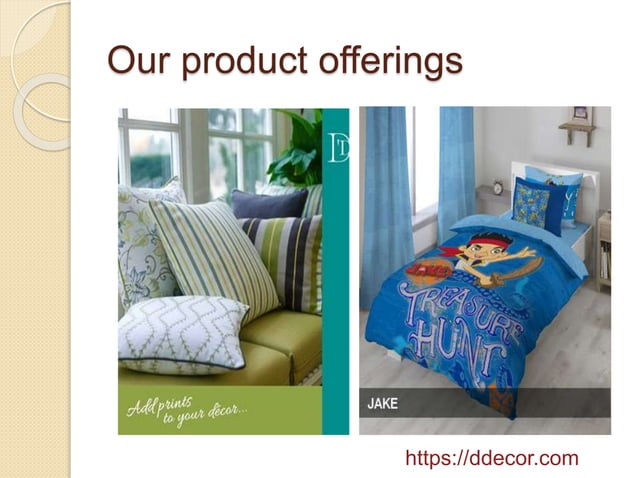 D’decor – Home Fabrics Pvt Ltd | PPTX