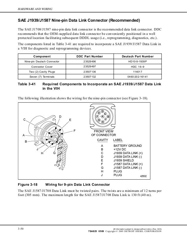 [DIAGRAM] Freightliner J1939 Wiring Diagram