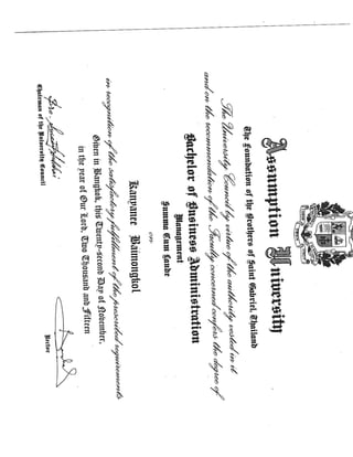 degree certificate
