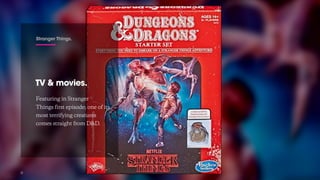 TV & movies.
Featuring in Stranger
Things first episode; one of its
most terrifying creatures
comes straight from D&D.
Str...