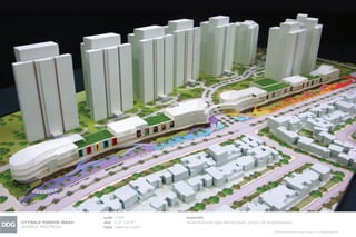 © 2013 Development Design Group, Inc. All Rights Reserved.
CITYWALK PONDOK INDAH
JAKARTA, INDONESIA
scale 1:500
size 2’-6” x 6’-0”
type massing model
materials
museum board, high-density foam, acrylic, UV polypropylene
 
