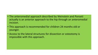 Developmental dysplasia of hip | PPTX