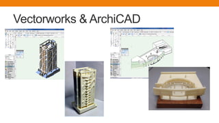 Vectorworks & ArchiCAD
 