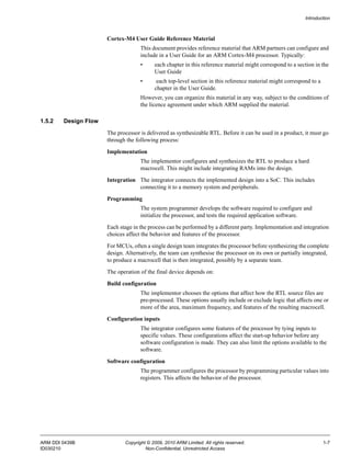 Arm cortex m4 technical reference manual | PDF