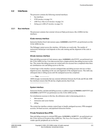 Arm cortex m4 technical reference manual | PDF