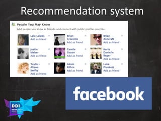 DDI
R O M E| 2017
M A RI O C A RTI A
Recommendation system
 