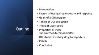 DDI studies in humans | PPTX