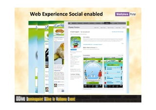 Web Experience Social enabled
 