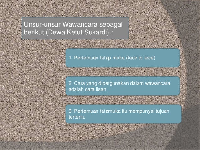 Slide Share Dasar Dasar Jurnalistik Wawancara
