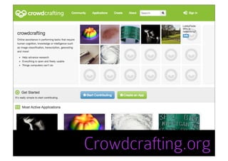 Crowdcrafting.org
 