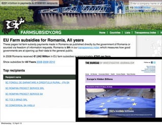 Wednesday, 10 April 13
 