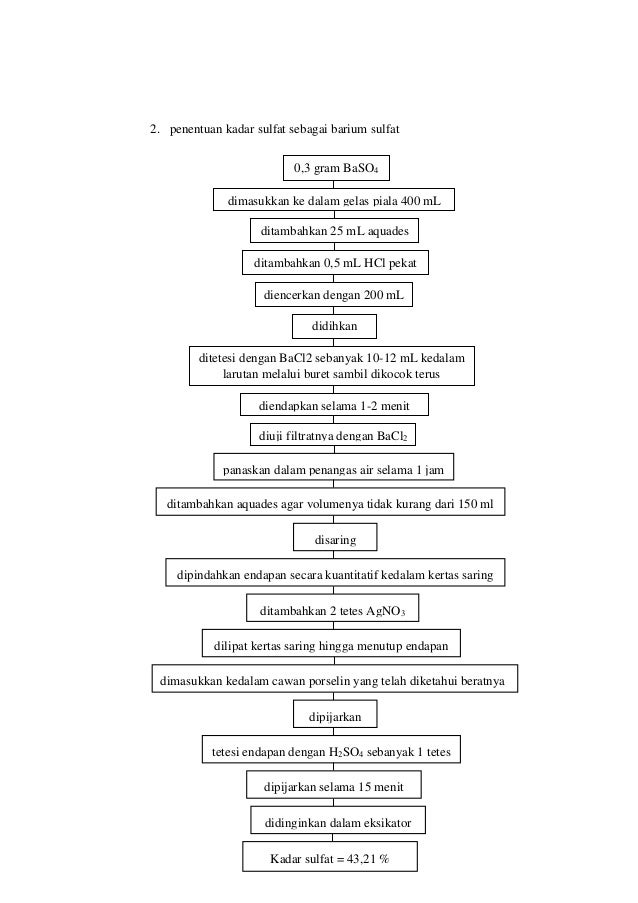 Laporan Analisis Gravimetri