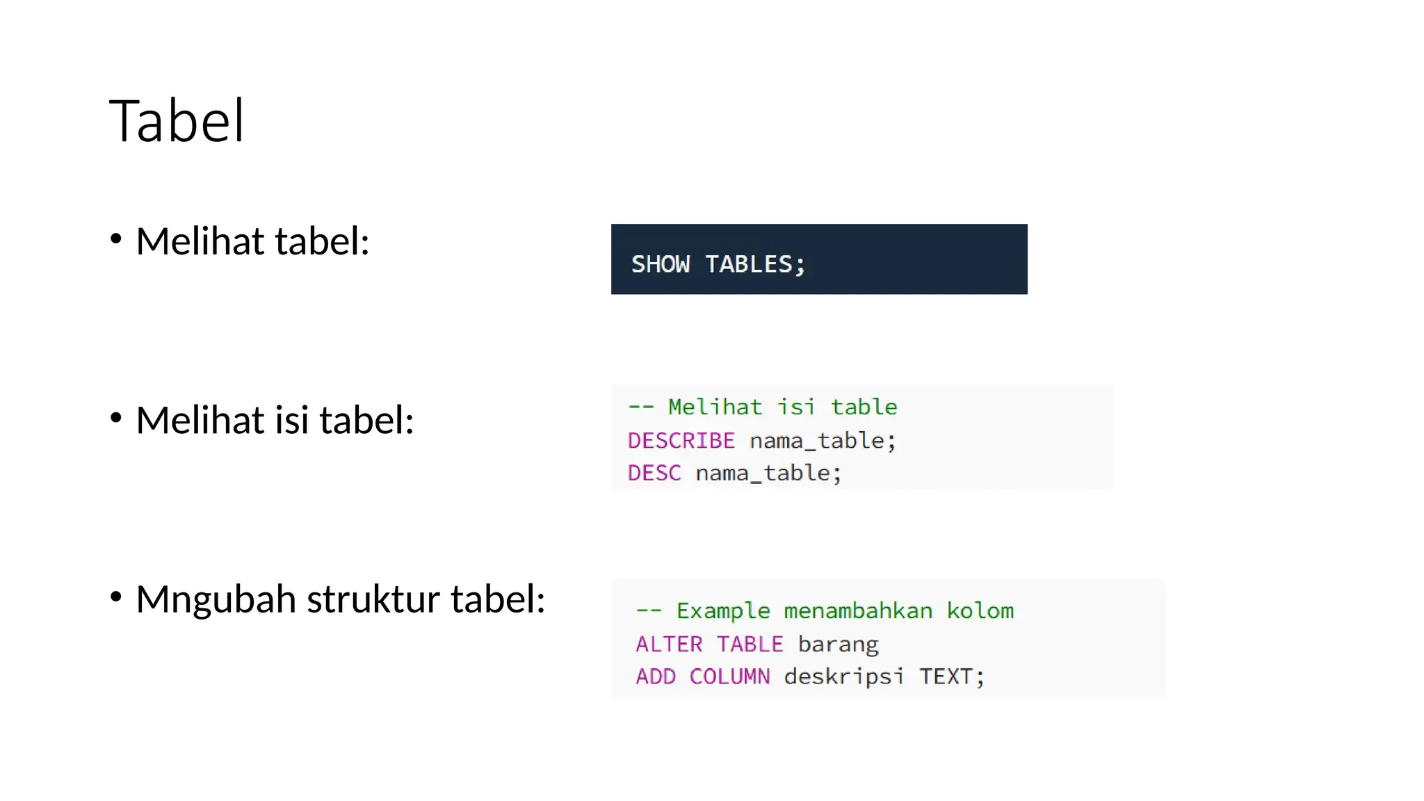 Introduction to Data Definition Language in MySQL | PPTX
